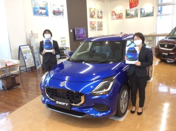 新型スイフト・スペーシア展示車あります！！！